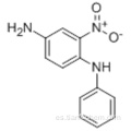 2-Nitro-4-aminodifenilamina CAS 2784-89-6